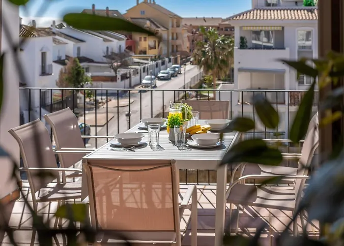 Apartamento Con Vistas Al Mar En Manilva Playa